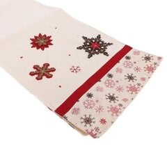 HURRISE Burlap Table Runner Christmas Table Runner Klassikaline maakodu kaunistus lastele цена и информация | Скатерти, салфетки | kaup24.ee