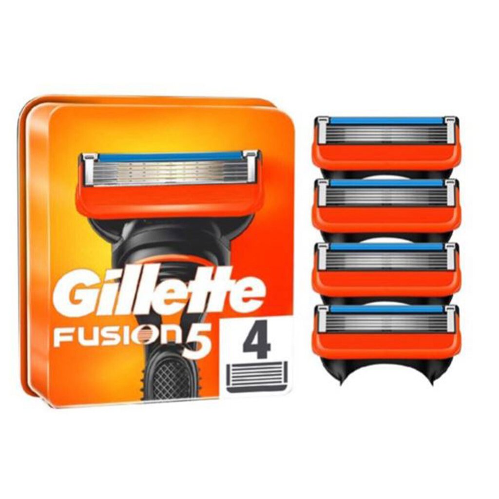 Raseerimispead meestele Gillette Fusion 4 tk. hind ja info | Raseerimisvahendid | kaup24.ee