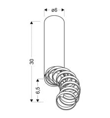 Laevalgusti Candellux 2282763 hind ja info | Laelambid | kaup24.ee