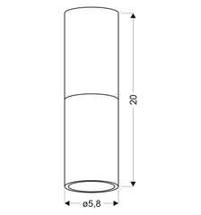 Candellux laevalgusti 2282688 hind ja info | Laelambid | kaup24.ee