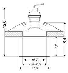 Laevalgusti Candellux 2273679 hind ja info | Laelambid | kaup24.ee