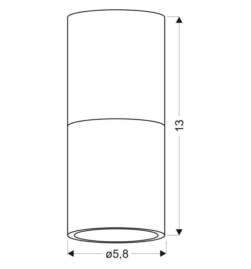 Laevalgusti Candellux GU10 hind ja info | Laelambid | kaup24.ee