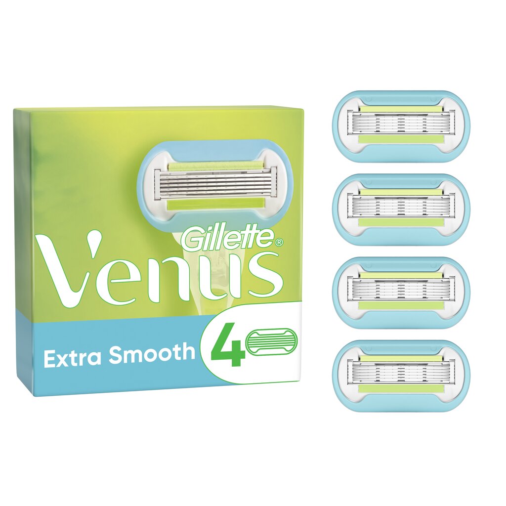 Raseerimispead Gillette Venus Extra Smooth, 4 tk. hind ja info | Raseerimisvahendid | kaup24.ee