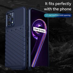 Realme 9 Pro+ Thunder seeria paksendatud TPU Twill telefoniümbrise kukkumiskindel kaitsekate hind ja info | Telefoni kaaned, ümbrised | kaup24.ee