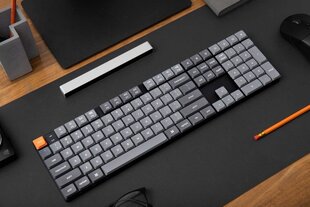 Keychroni klaviatuur K5 Max Wireless QMK/VIA RGB Hot Swap mehaaniline, Gateron Brown lülitid цена и информация | Клавиатуры | kaup24.ee