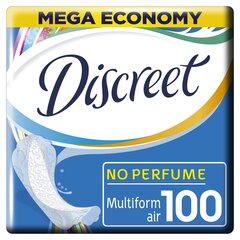 Прокладки Discreet Air 100 шт. цена и информация | Тампоны, гигиенические прокладки для критических дней, ежедневные прокладки | kaup24.ee