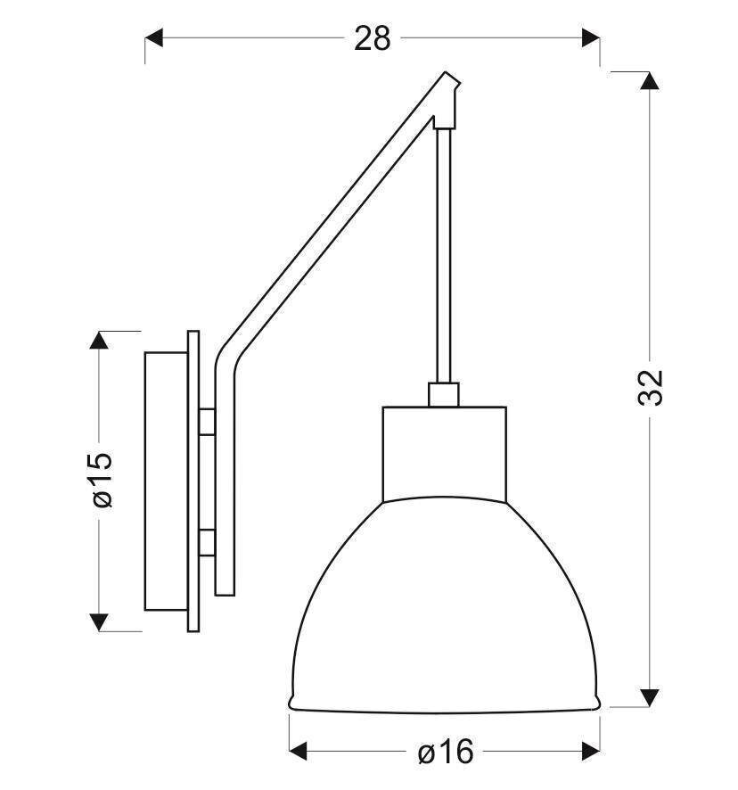 Seinavalgusti Candellux Vario hind ja info | Seinavalgustid | kaup24.ee