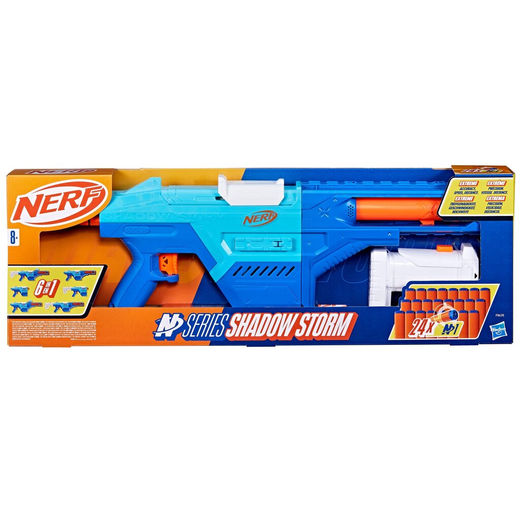 Mängupüstol Nerf N Series Shadow Storm hind ja info | Poiste mänguasjad | kaup24.ee