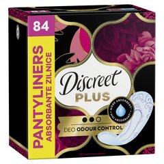 Pesukaitsmed Discreet Protective Odour Control Plus, 84 tk hind ja info | Tampoonid, hügieenisidemed, menstruaalanumad | kaup24.ee