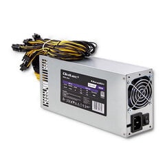 Qoltec PCI-E 1800W toiteallikas | 80 Plus Platinum | Andmekaevandamine hind ja info | Toiteplokid (PSU) | kaup24.ee