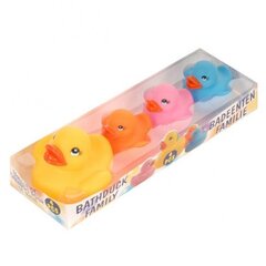 Игрушки для ванны Bath Duck Family цена и информация | Drewniana Wieża Piramida Kura Nakładanie Kolorowych Kwadratów LD-15 15276 | kaup24.ee