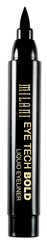 Milani Silmalainer must Eye Tech Bold Liquid Eyeliner hind ja info | Ripsmetušid, lauvärvid, silmapliiatsid, seerumid | kaup24.ee