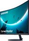 27" nõgus Full HD monitor Samsung LC27T550FDUXEN цена и информация | Monitorid | kaup24.ee