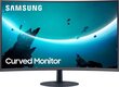 27" nõgus Full HD monitor Samsung LC27T550FDUXEN hind ja info | Monitorid | kaup24.ee