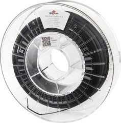 spectrum 3d filament, pla carbon, 1,75 мм, 500 г, 80465, черный цена и информация | Принтеры | kaup24.ee