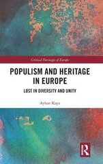 Populism And Heritage In Europe: Lost In Diversity And Unity hind ja info | Ajalooraamatud | kaup24.ee