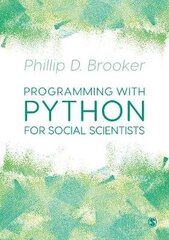 Programming With Python For Social Scientists hind ja info | Entsüklopeediad, teatmeteosed | kaup24.ee