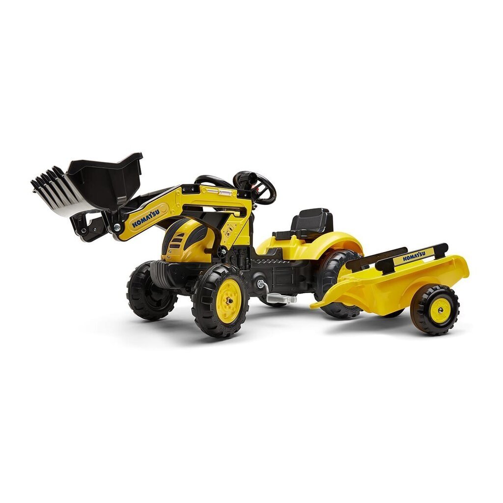 Traktor-ekskavaator järelkäruga Minamas Falk 2076M hind ja info | Poiste mänguasjad | kaup24.ee