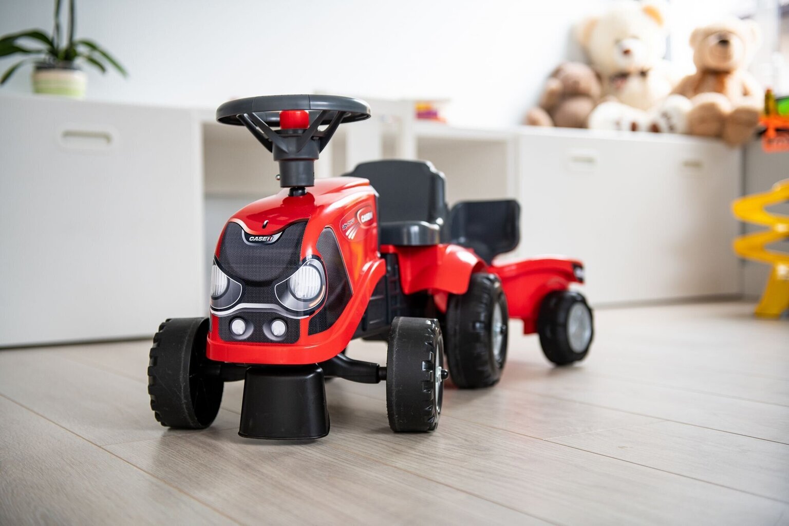 Lükatav traktor käru ja liivakasti mänguasjadega Falk 238C цена и информация | Imikute mänguasjad | kaup24.ee