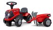 Lükatav traktor käru ja liivakasti mänguasjadega Falk 238C hind ja info | Imikute mänguasjad | kaup24.ee