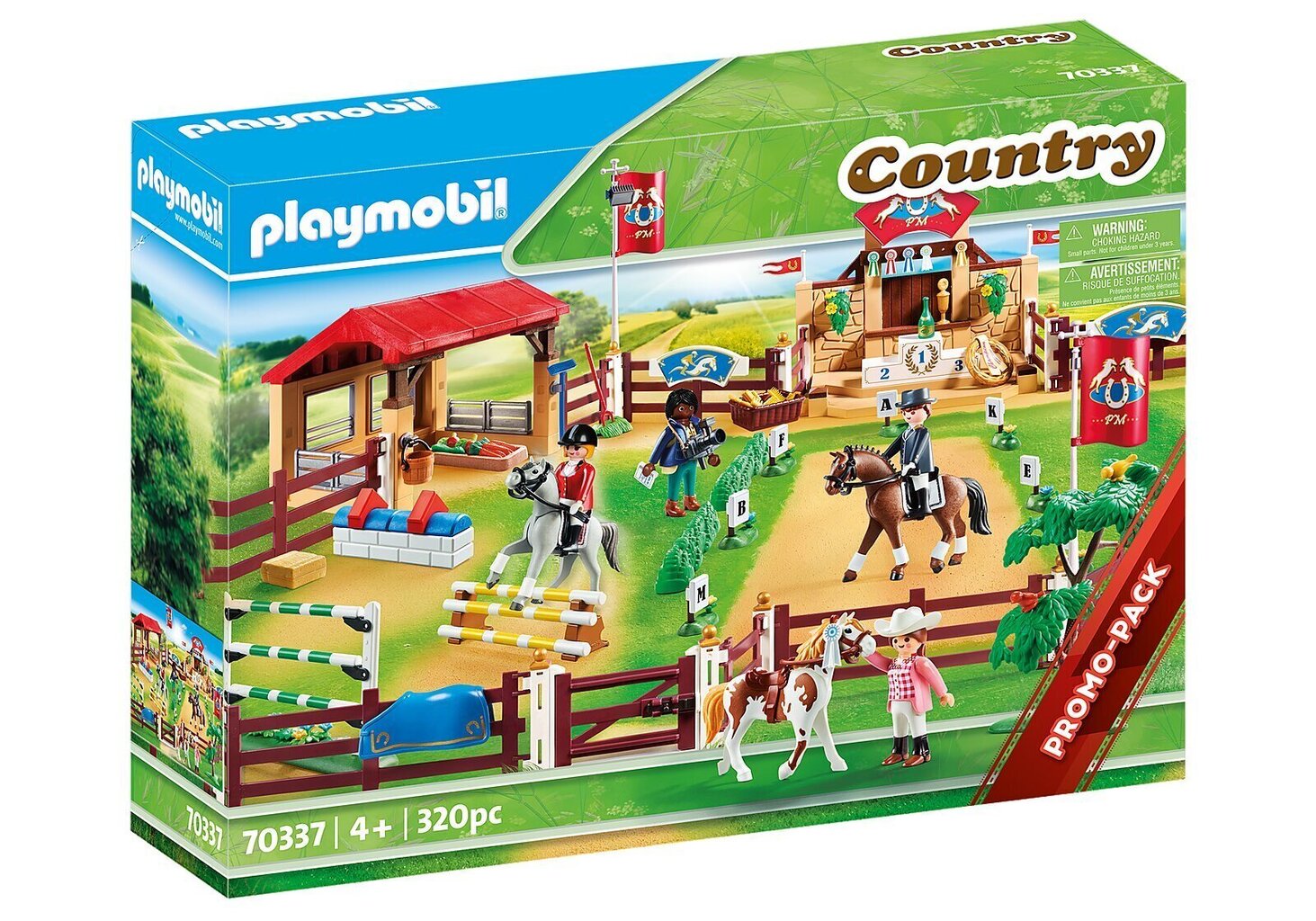 70337 PLAYMOBIL® Country Hobuste näitus цена и информация | Klotsid ja konstruktorid | kaup24.ee