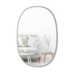 Настенное зеркало Umbra, 61x91 см, серое цена и информация | Подвесные зеркала | kaup24.ee