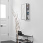 Seinapeegel riiulitega Umbra, 62 cm, must hind ja info | Peeglid | kaup24.ee