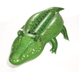 Täispuhutav krokodill Bestway 163x72x30 cm hind ja info | Täispuhutavad veemänguasjad ja ujumistarbed | kaup24.ee