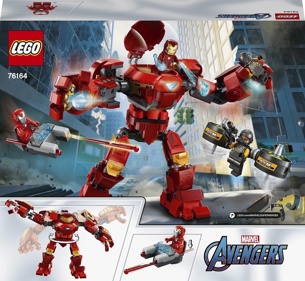 76164 LEGO® Super Heroes Iron Man Hulkbuster vs. A.I.M. Agent цена и информация | Klotsid ja konstruktorid | kaup24.ee