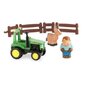 Komplekt traktoriga John Deere First Little Farm, 43067A1 hind ja info | Imikute mänguasjad | kaup24.ee