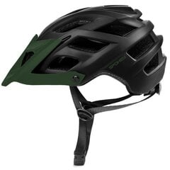 Велосипедный шлем Spokey Singletrail, черный/зеленый цена и информация | Шлемы | kaup24.ee