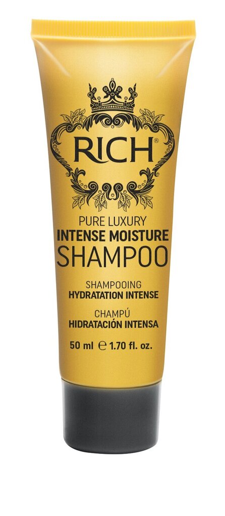 Intensiivselt niisutav šampoon RICH Intense Moisture Shampoo 50 ml hind ja info | Šampoonid | kaup24.ee