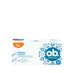 Tampoonid O.B. Pro Comfort Super 32 tk. hind ja info | Tampoonid, hügieenisidemed, menstruaalanumad | kaup24.ee