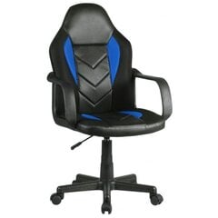 Игровое детское кресло Nore F4G FG-C18, черное/синее цена и информация | Офисные кресла | kaup24.ee