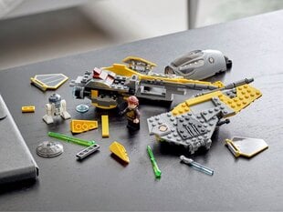 75281 LEGO® Star Wars Перехватчик джедая Энакина цена и информация | Конструкторы и кубики | kaup24.ee