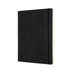 Moleskine PRO XL märkmik, pehme kaanega, must hind ja info | Vihikud, märkmikud ja paberikaubad | kaup24.ee