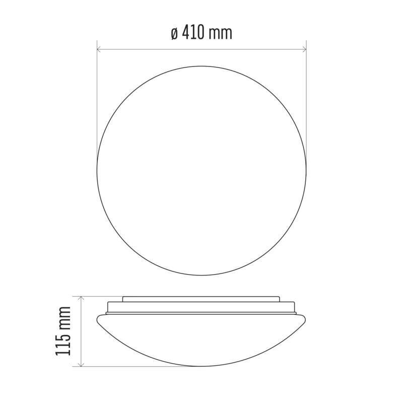 LED laevalgusti CORI R 22W/ neutraalne valge hind ja info | Laelambid | kaup24.ee