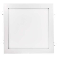 Светодиодная панель 300x300 квадратная белая, встраиваемая 24W NW IP20 цена и информация | Монтируемые светильники, светодиодные панели | kaup24.ee