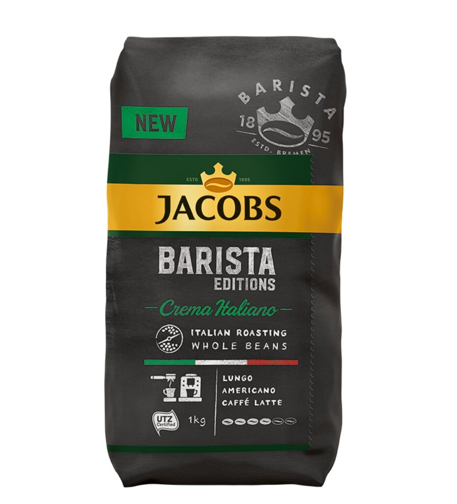 Jacobs Barista Italiano kohvioad, 1kg цена и информация | Kohv, kakao | kaup24.ee