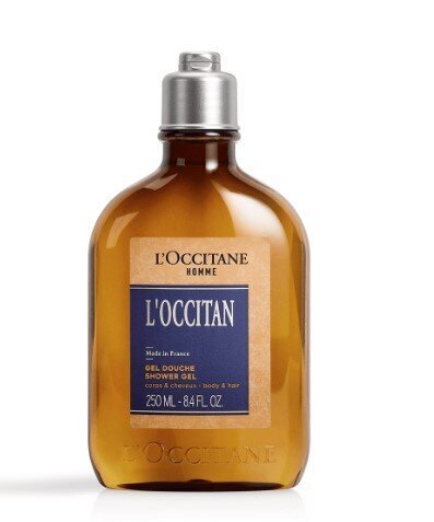 Juuste ja keha dušigeel meestele L'Occitane 250 ml цена и информация | Dušigeelid, õlid | kaup24.ee