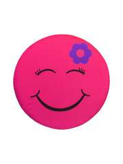 Tumba Wood Garden Smiley Seat Flower Premium, roosa hind ja info | Lastetoa kott-toolid, tugitoolid ja tumbad | kaup24.ee