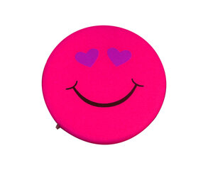 Tumba Wood Garden Smiley Seat Hearts Premium, roosa hind ja info | Lastetoa kott-toolid, tugitoolid ja tumbad | kaup24.ee
