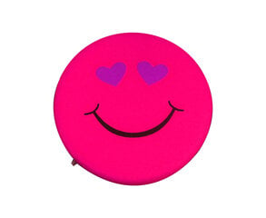 Пуф Wood Garden Smiley Seat Hearts Premium, розовый цена и информация | Детские диваны, кресла | kaup24.ee