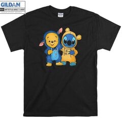 Winnie The Pooh and Stitch Best T-shirt цена и информация | Мужские футболки | kaup24.ee