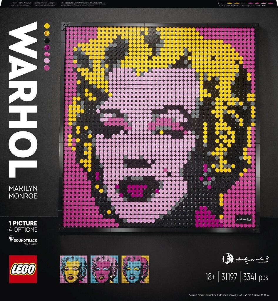 31197 LEGO® Art Andy Warhol's Marilyn Monroe hind ja info | Klotsid ja konstruktorid | kaup24.ee