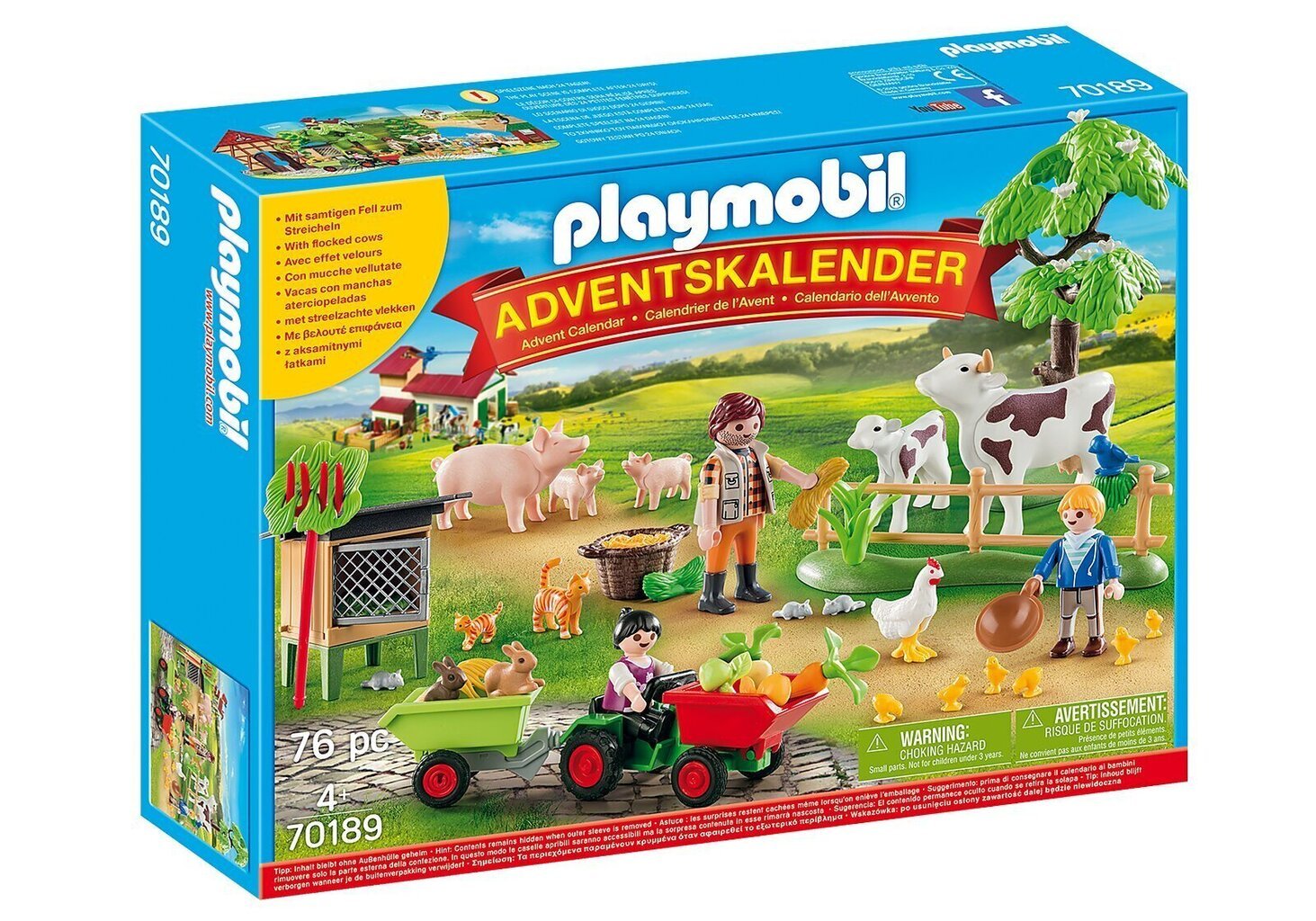 70189 PLAYMOBIL® Advent Calendar Talu hind ja info | Klotsid ja konstruktorid | kaup24.ee