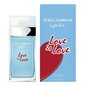 Tualettvesi Dolce & Gabbana Light Blue Love Is Love Women EDT naistele 50 ml hind ja info | Naiste parfüümid | kaup24.ee