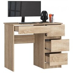 Письменный стол NORE A7, правый вариант, цвета дуба цена и информация | Компьютерные, письменные столы | kaup24.ee