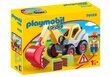 70125 PLAYMOBIL® 1.2.3, Ekskavaator цена и информация | Klotsid ja konstruktorid | kaup24.ee