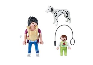 70154 PLAYMOBIL® Special Plus Ema koos lapse ja koeraga цена и информация | Конструкторы и кубики | kaup24.ee